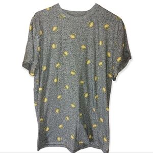 SGR Burgers Men's T-Shirt Size XL Gray NWOT
